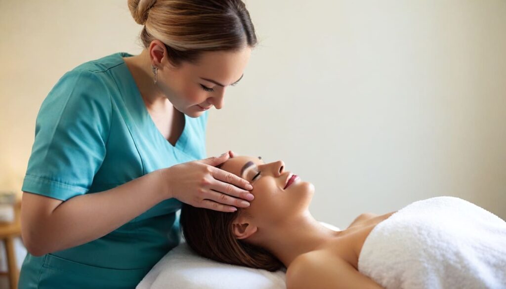 Facemodeling czy kobido - porównanie zabiegów 4 technika masażu twarzy facemodeling